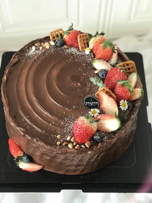 8寸巧克力蛋糕的做法